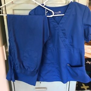 Grey’s Anatomy Royal Blue scrubs M